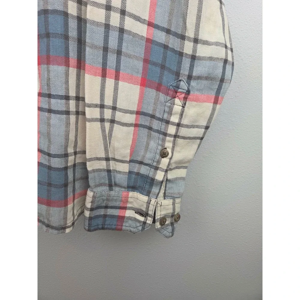 Toad&Co Mens Airsmyth Long Sleve Button Down Shirt‎ Size XL Plaid T2241915